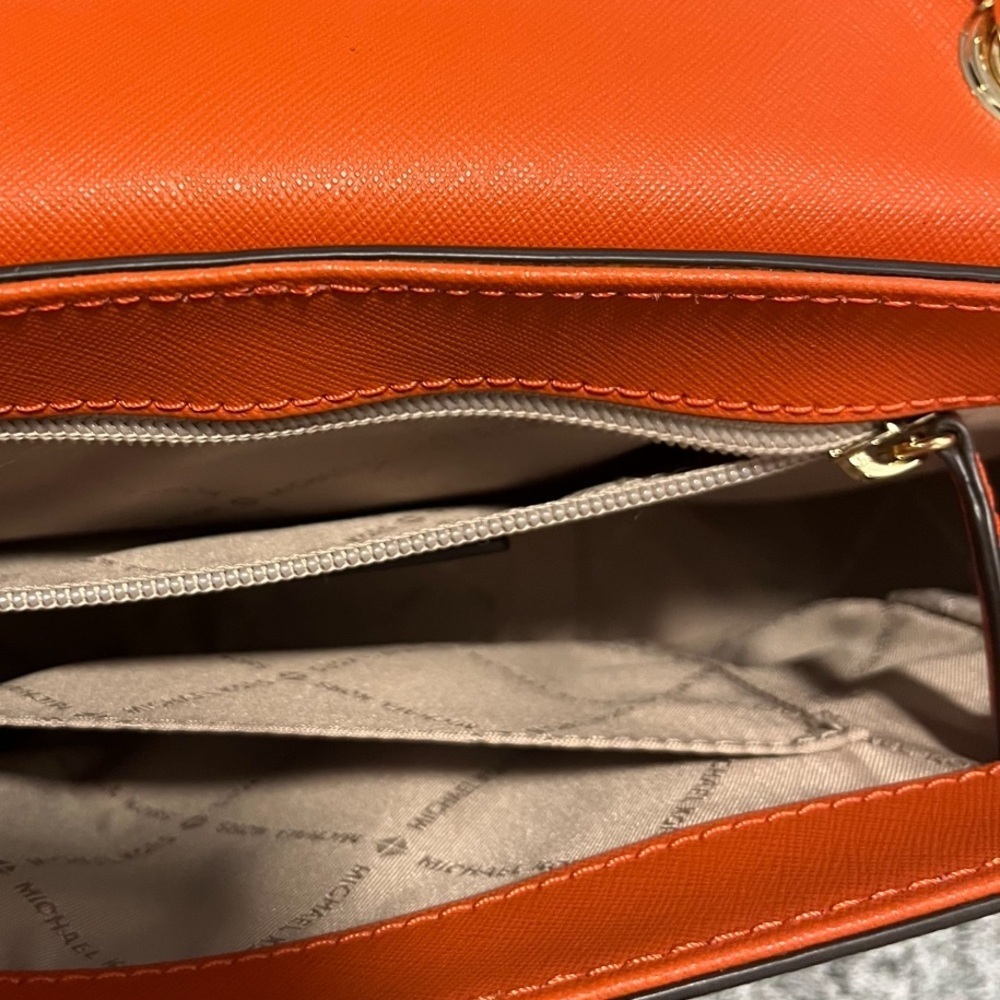 Michael Kors Brandi Medium Saffiano Leather Shoulder/Crossbody Bag - Picture 13 of 14